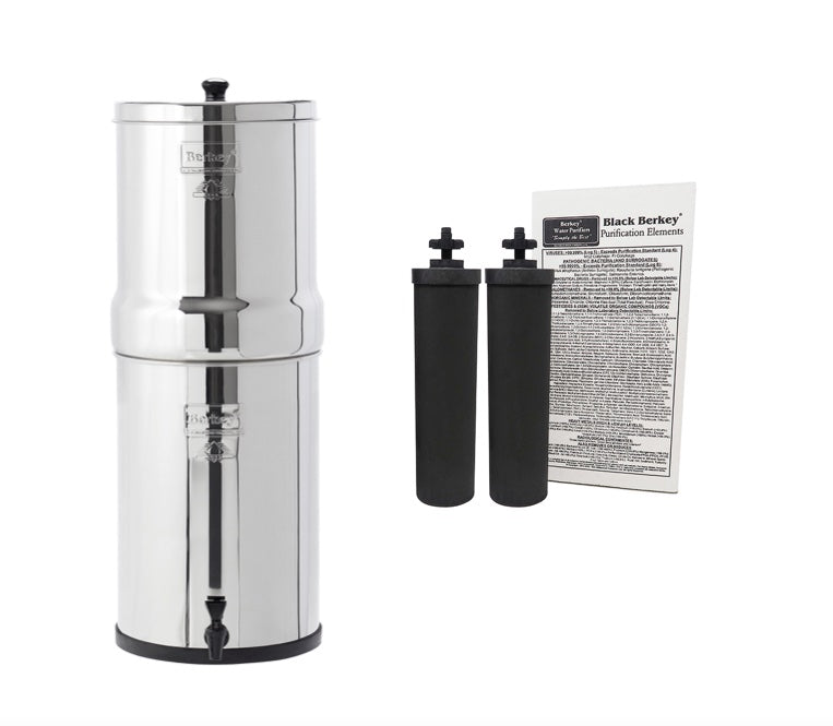 Image of Big Berkey Water Filter System 2.25 Gallons (8.5 L) with Accessories