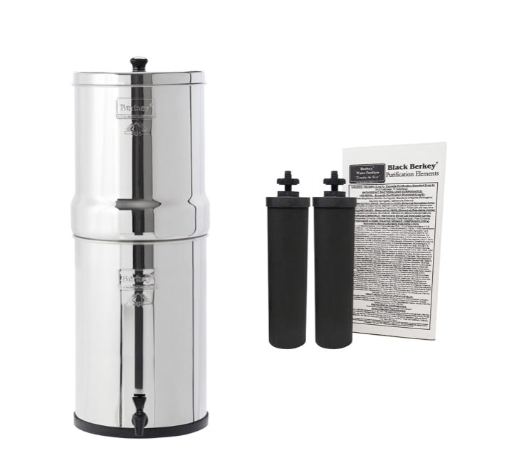 Image of Crown Berkey Water Filter 6 Gallons (22.7 L) with Accessories