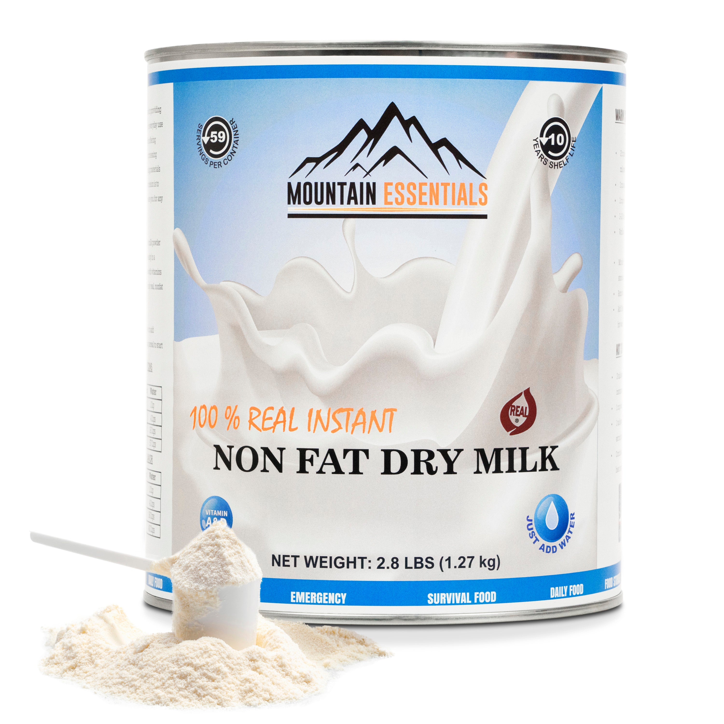 Image of Mountain Essentials Non Fat Milk Powder