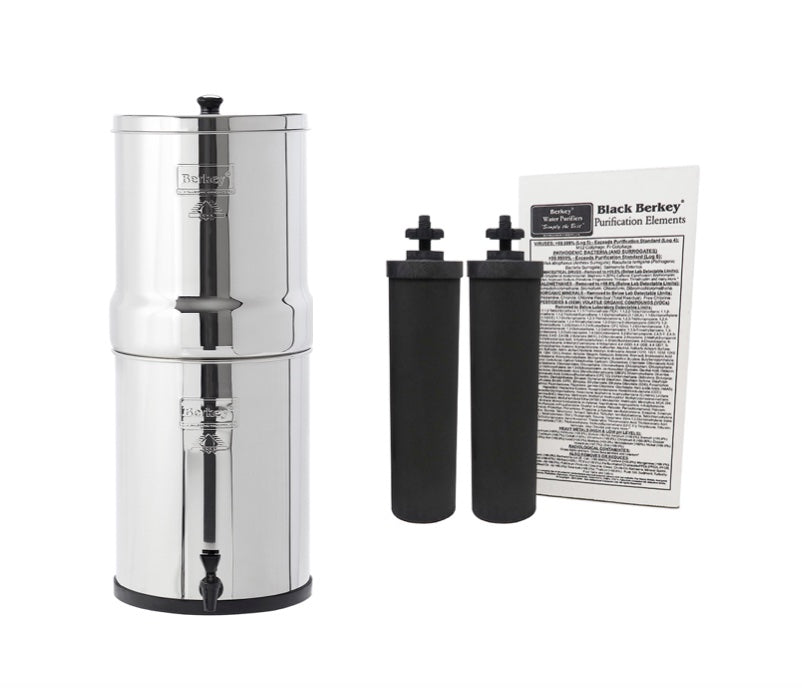 Image of Royal Berkey Water Filter 3.25 Gallons (12.3 liters) with Accessories