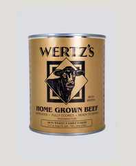 Wertz's Homegrown GMO FREE Beef 14.5oz Cans