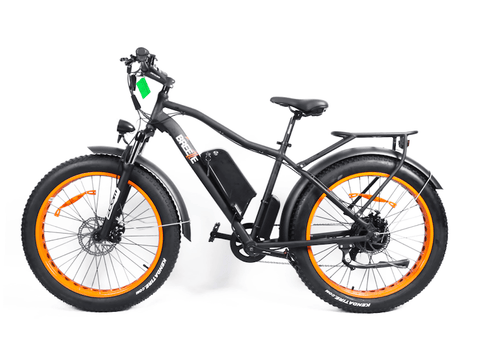 Breeze Fat Tire , Electric Mountain Bike 500W, 48V, 11.6Ah Battery