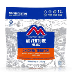 Chicken Teriyaki with Rice - Pouch (6/case)