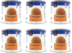 Mountain House Spaghetti with Meat Sauce #10 Can Freeze Dried Food - 6 Cans Per Case
