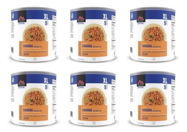 mountain-house-freeze-dried-food-mountain-house-lasagna-with-meat-sauce-freeze-dried-food-entree-10-cans-6-cans-case-15343232843858 image
