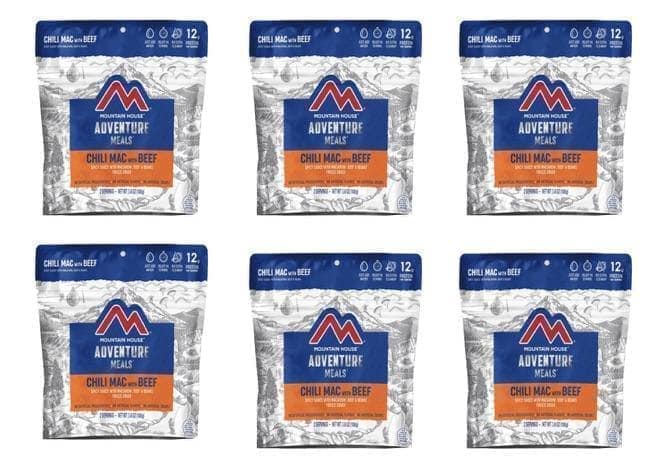 Image of Mountain House Chili Mac with Beef, Entree Pouches (6 Pouches/case) CLEAN LABEL