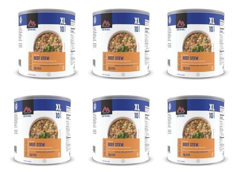 mountain-house-storage-food-mountain-house-beef-stew-10-can-freeze-dried-food-6-cans-per-case-clean-label-28263967850578 image