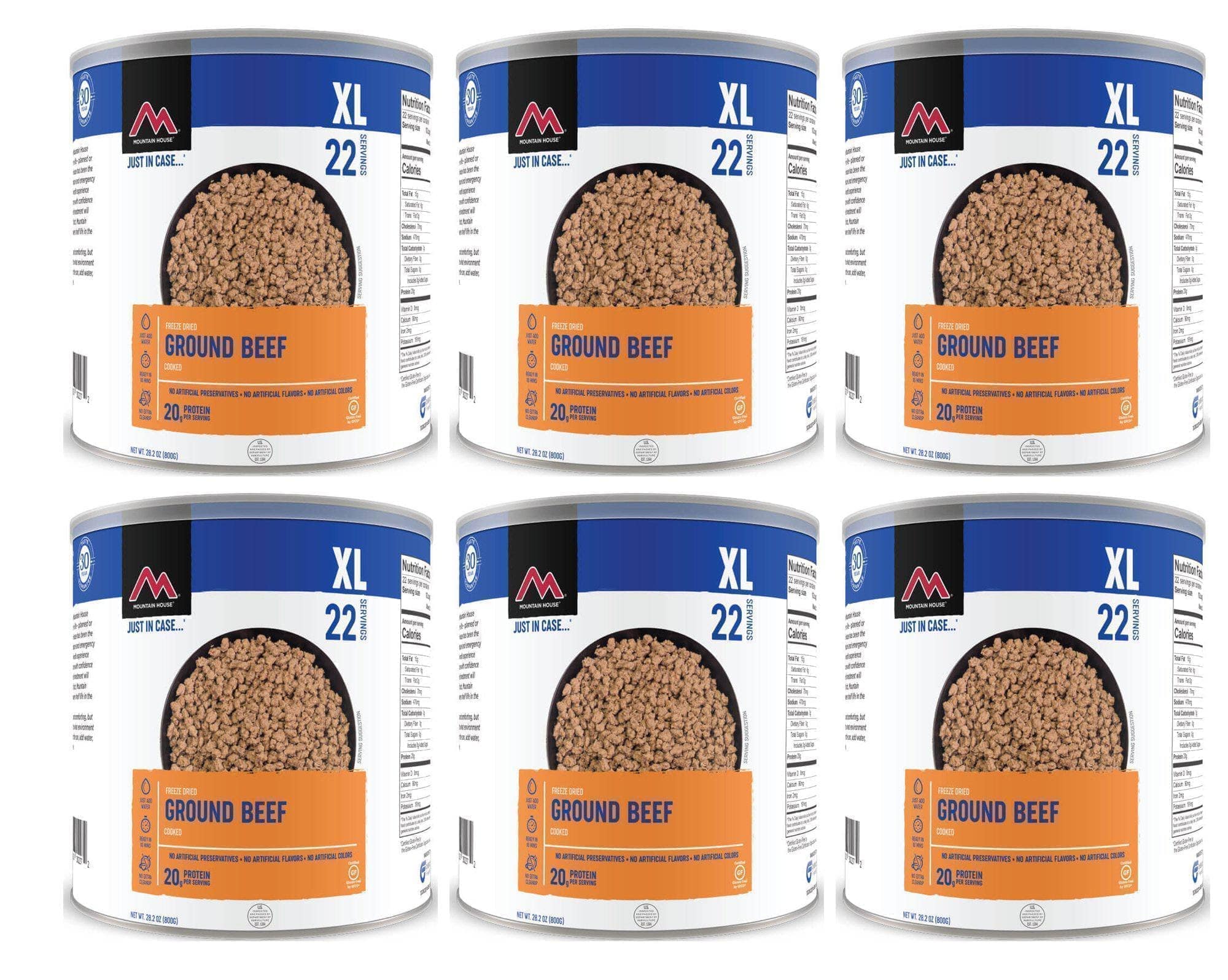 mountain-house-storage-food-mountain-house-ground-beef-10-can-freeze-dried-food-6-cans-per-case-28262120063058 image