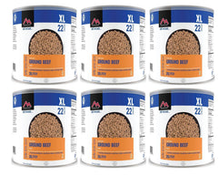 Mountain House Ground Beef #10 Can Freeze Dried Food - 6 Cans Per Case