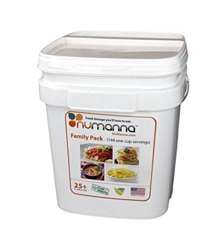 Image of NuManna INT-NMFP 144 Meals, Emergency Survival Food Storage Kit, GMO-Free