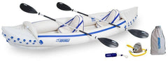 Sea Eagle SE370 Inflatable Sport Kayak Fishing Package