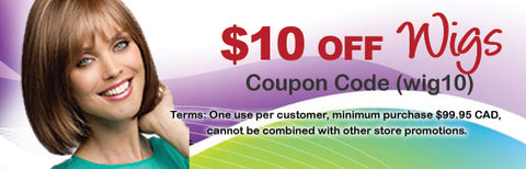 wig coupon 10 dollars