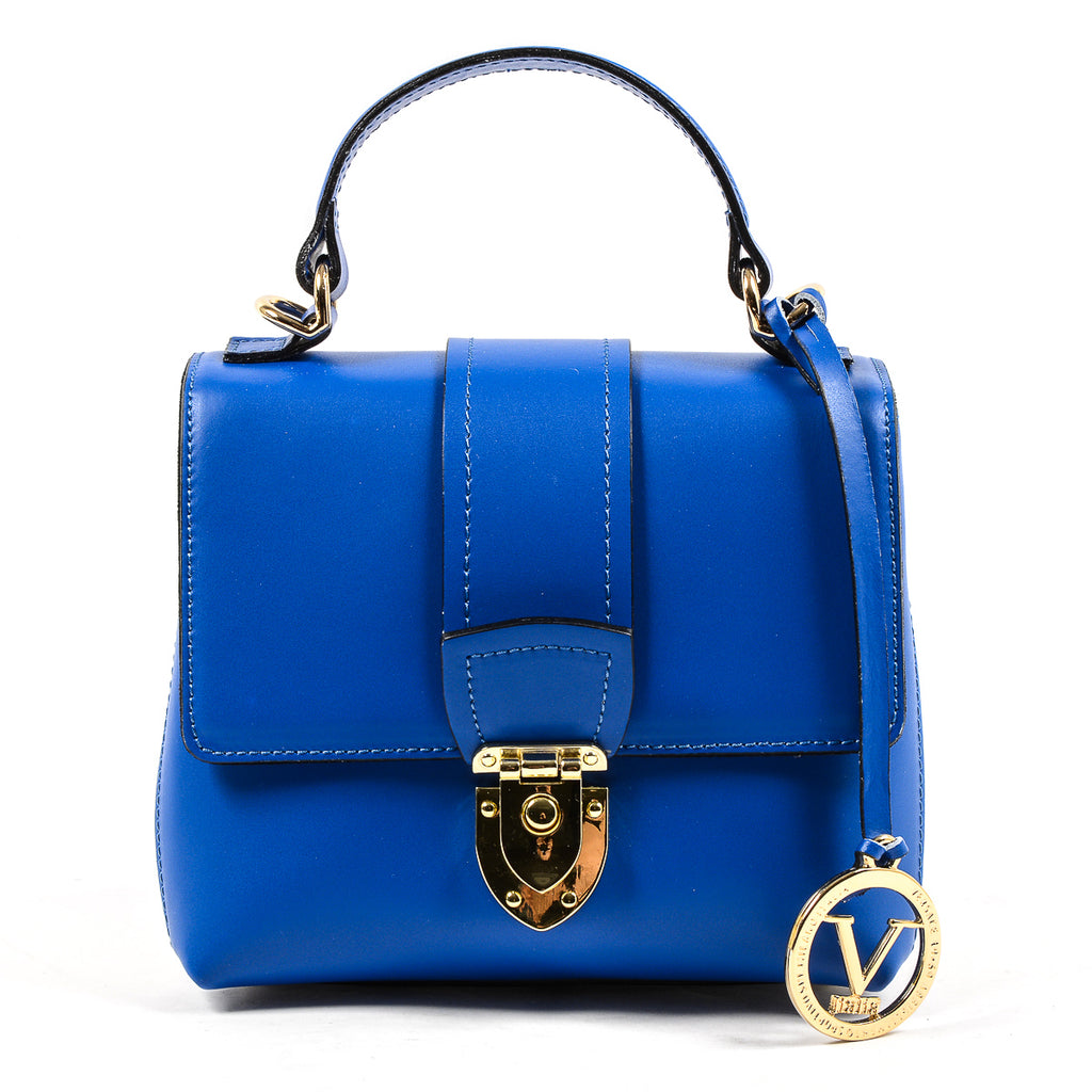 v 1969 italia womens blue handbag