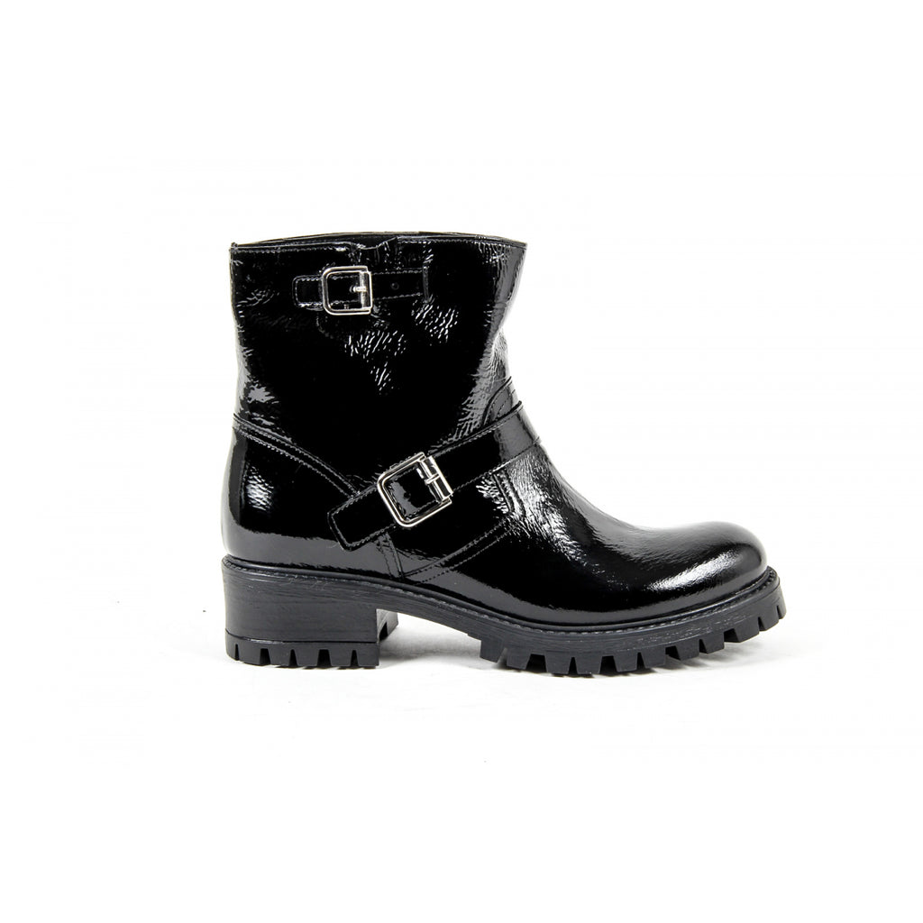 V 1969 Italia Womens Short Boot Black 