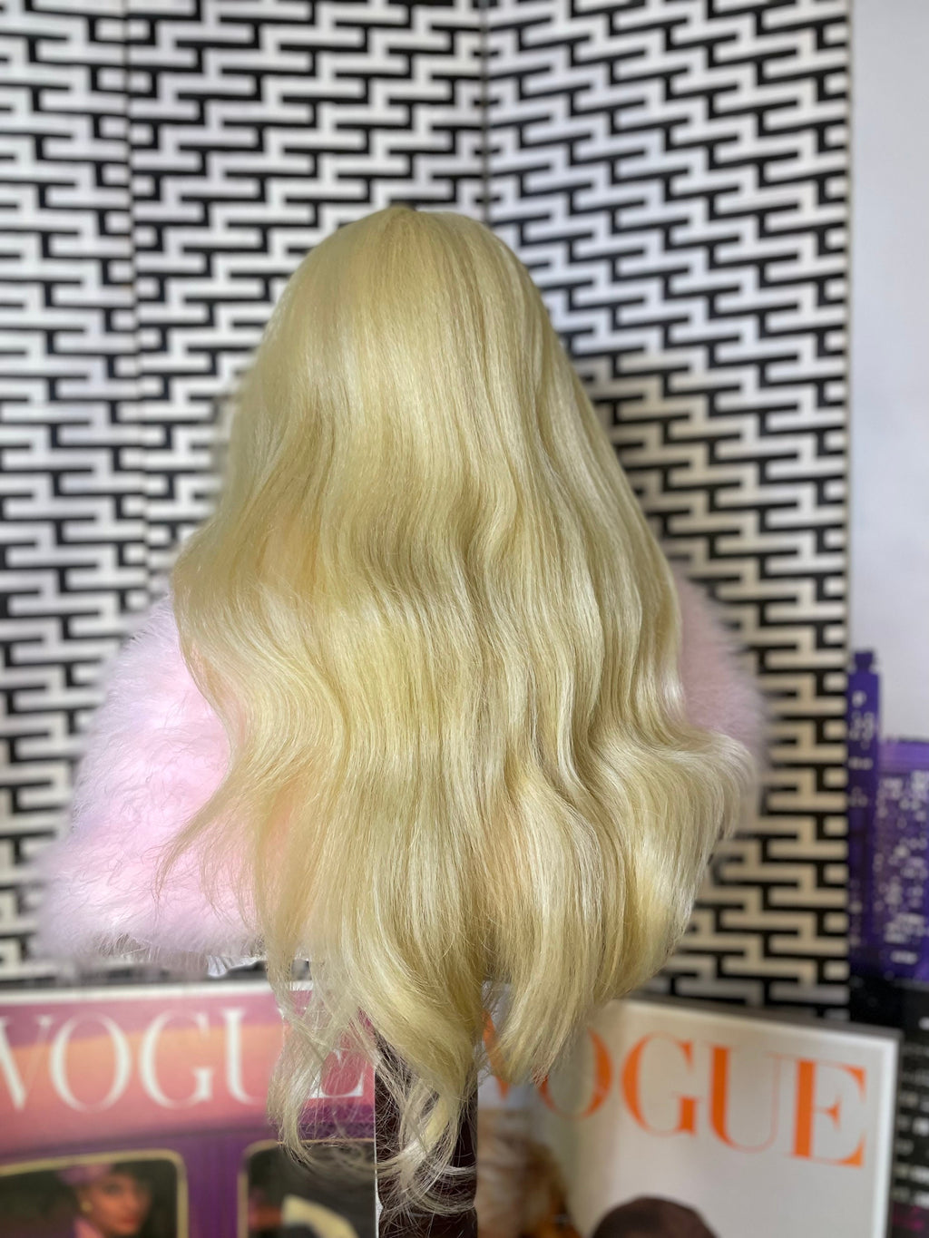 HEATHER* 613 blonde hd hairline LUXURIOUS lace front wig 26” VOLUMINOUS hair 1221