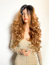 ALI | 26” Ombré brown curls Lace Front wig| 4-22