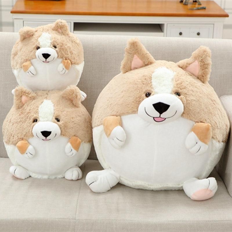 giant stuffed corgi