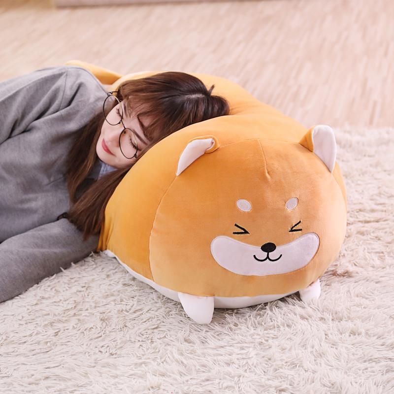 squishy cat plush pillow