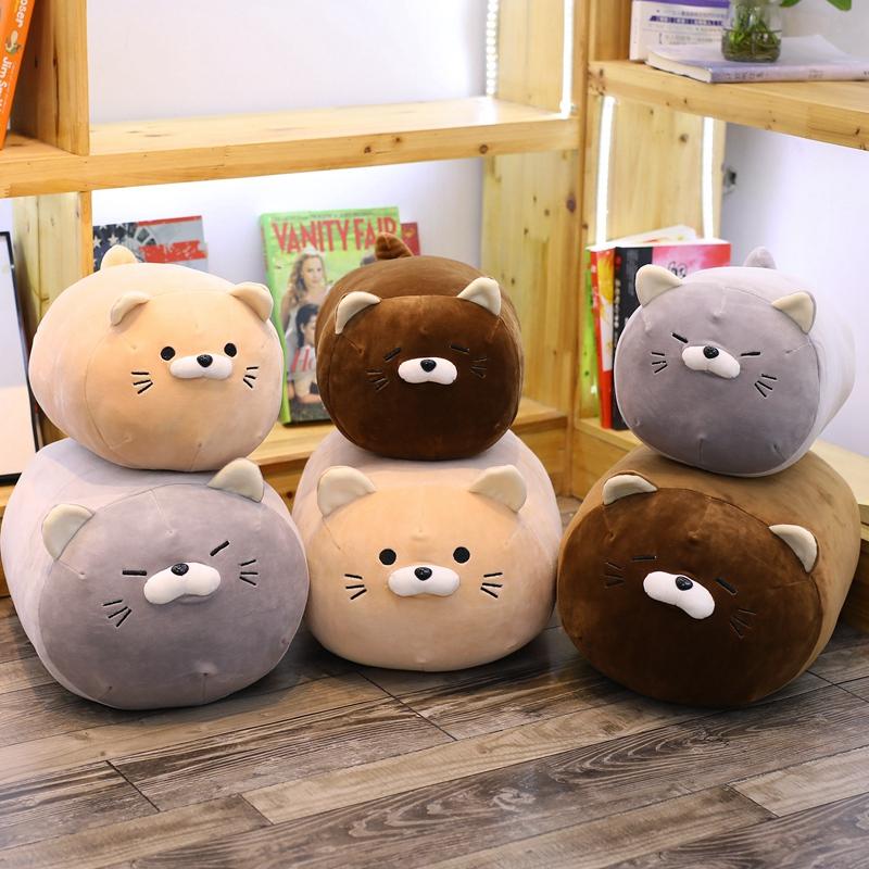 Cute Fat Cat Plush Sausage Sofa Rolls - FreakyPet