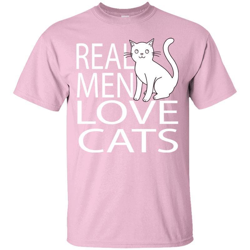 Real Men Love Cats T Shirt Freakypet