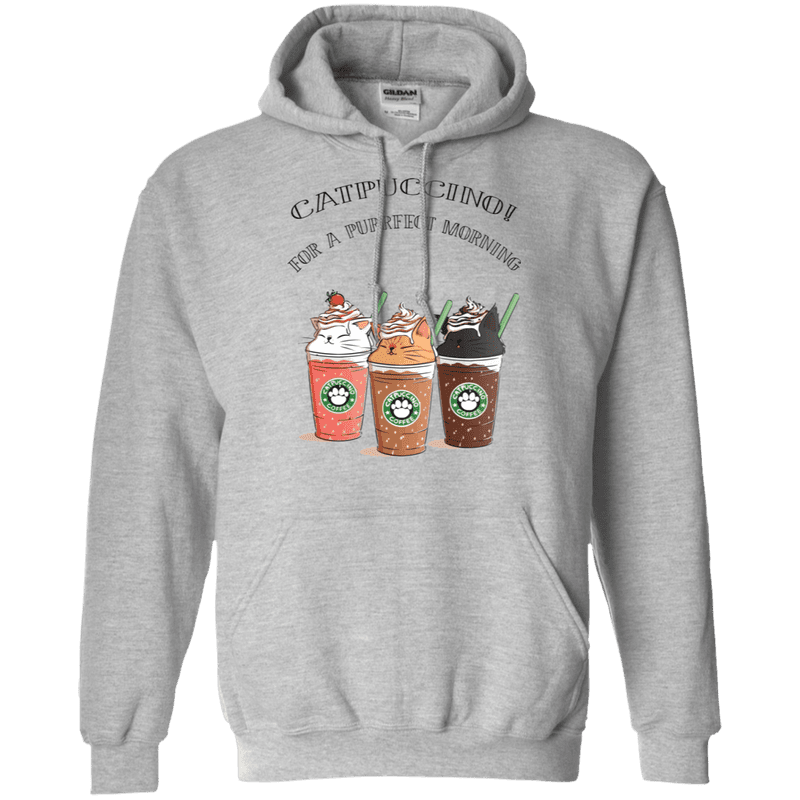 catpuccino hoodie