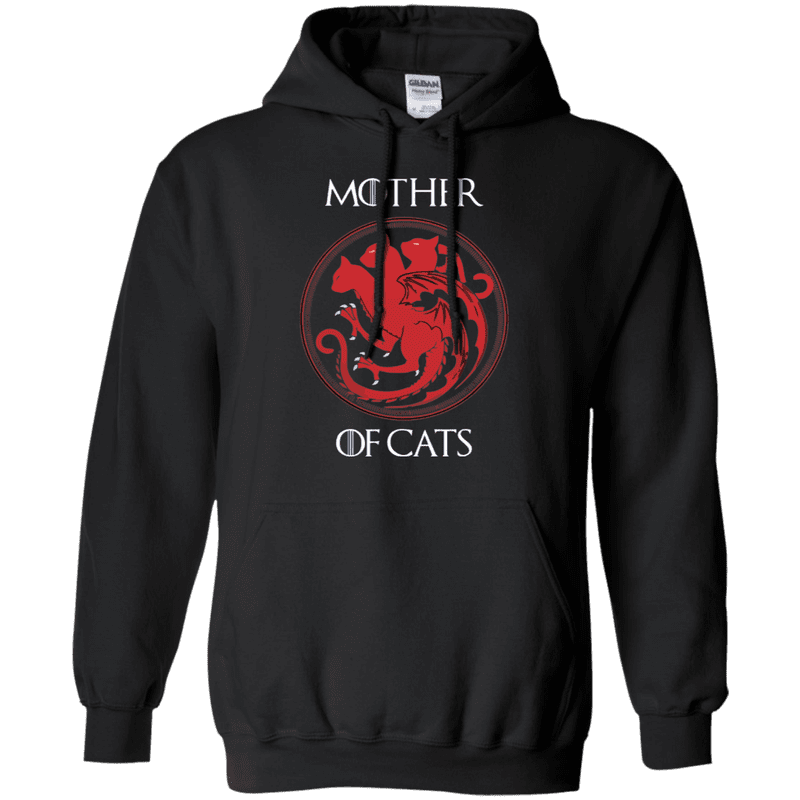 mother of cats hoodie