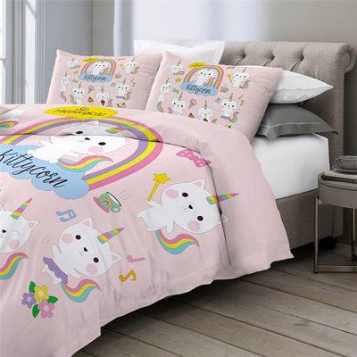 Unicorn Cat Bedding Set - FreakyPet