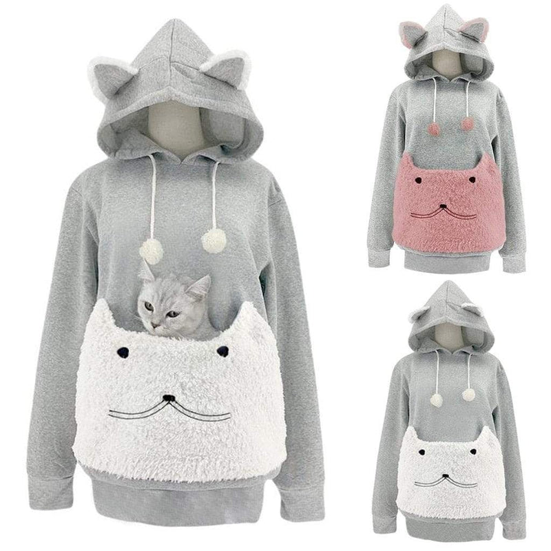 fleece hoodie fluffy