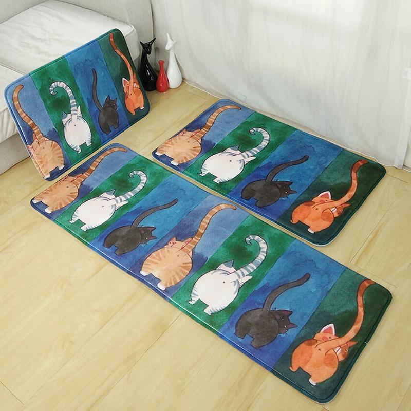 Silly Cat Anti Slip Doormats Freakypet