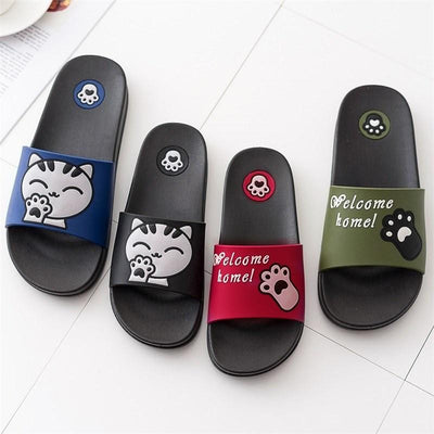welcome slippers