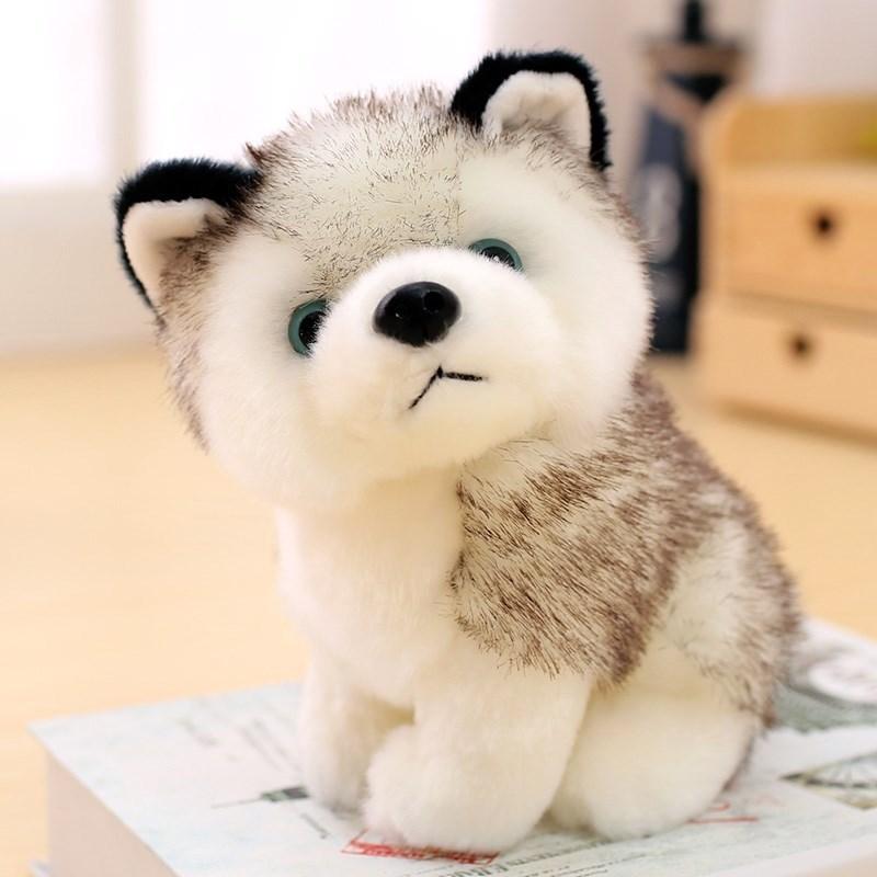 siberian husky soft toy