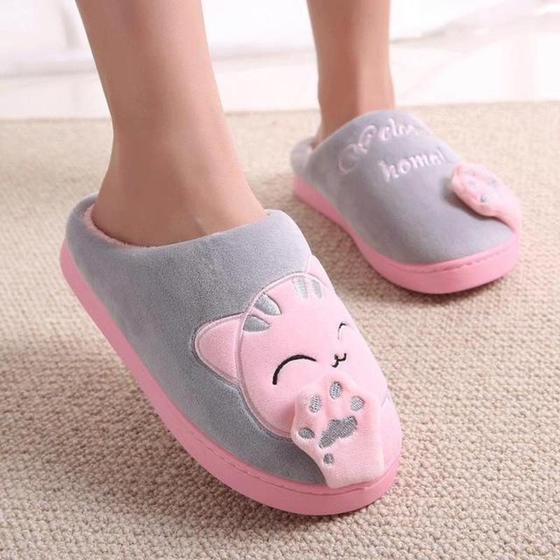 cat slippers | cute slippers for women, men and adults - freakypet