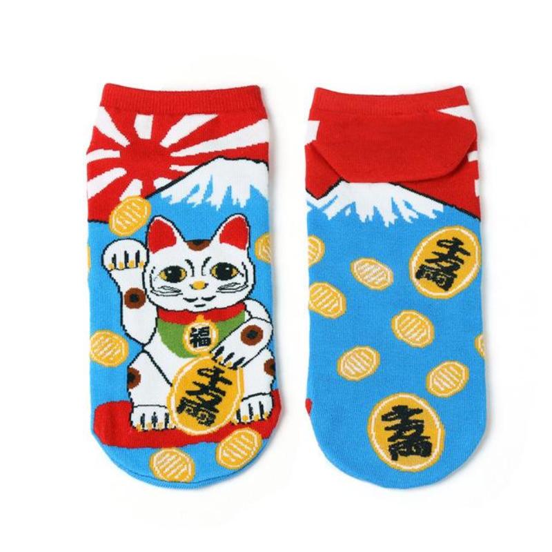 lucky cat socks