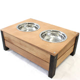 Food Bowls and Holder for Dog Kennels