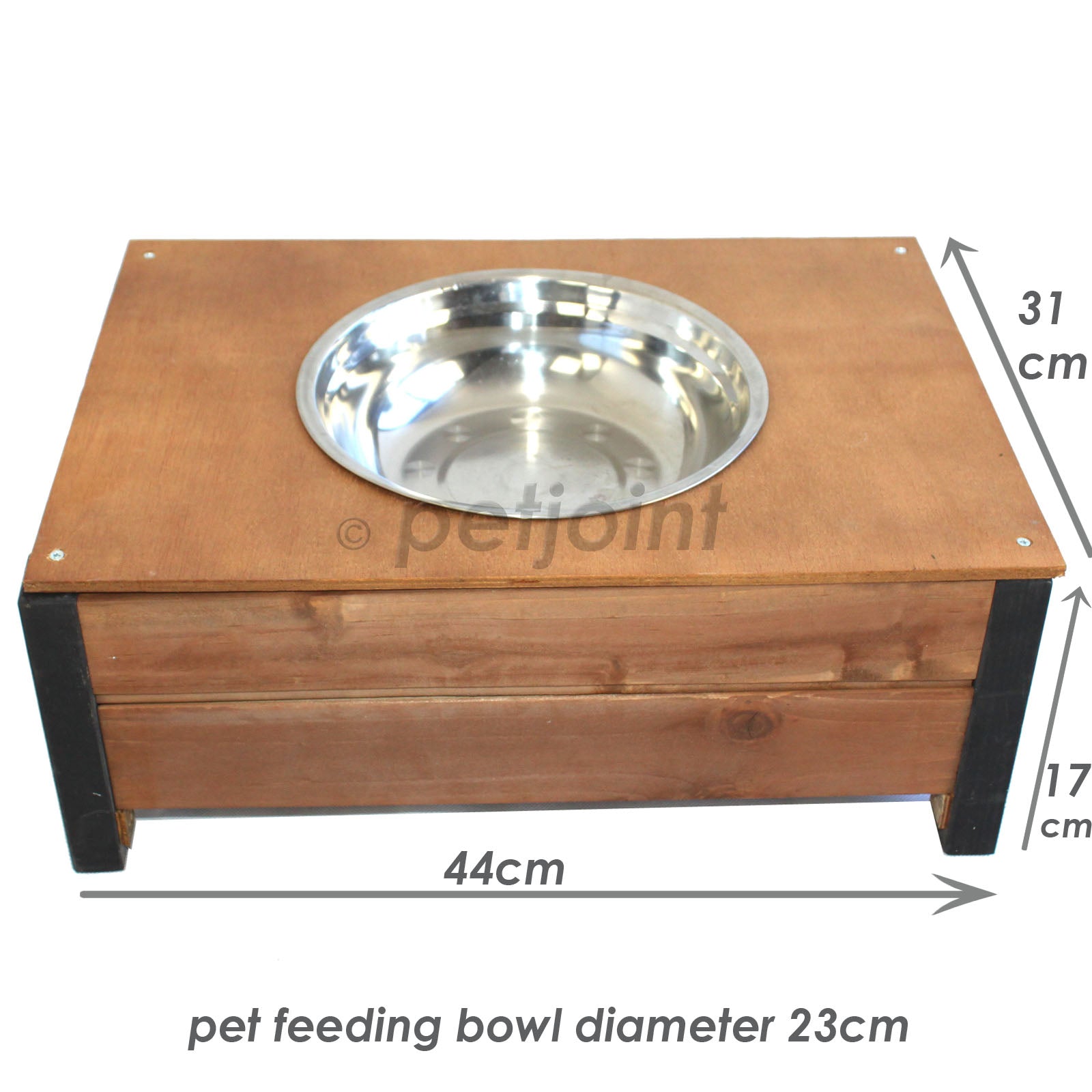 raised pet food bowls