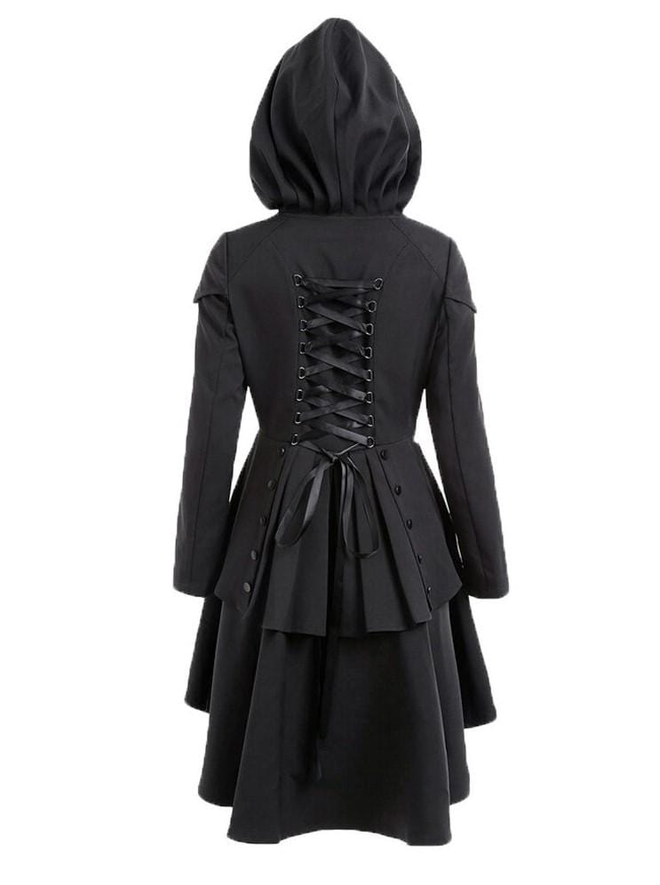 Evil Girl Hooded Overcoat – Deadly Girl