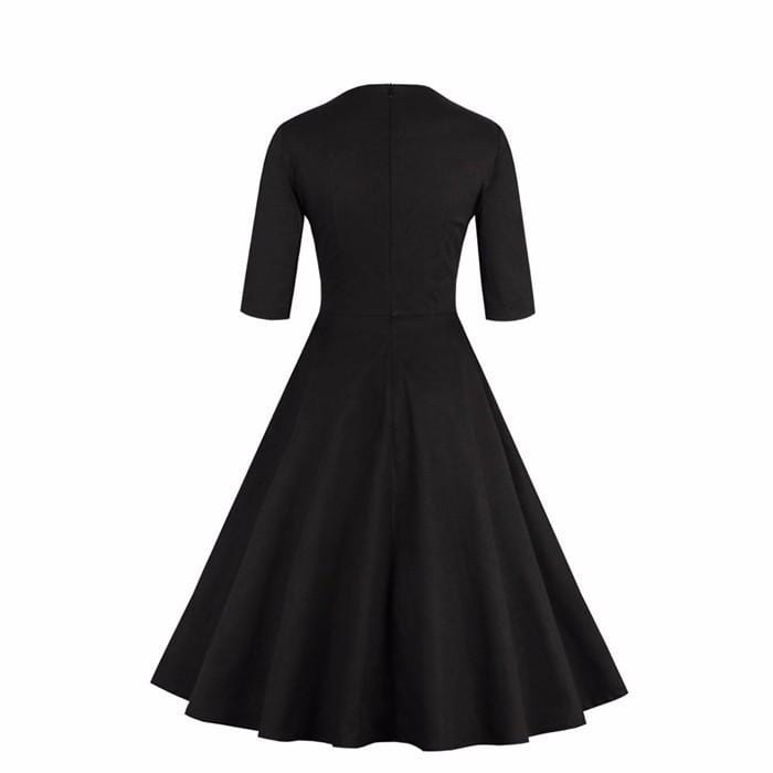 Vintage 50s Goth Dress – Deadly Girl