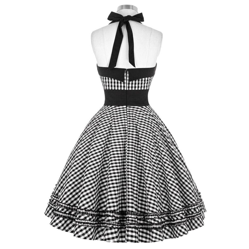 gothic swing dress