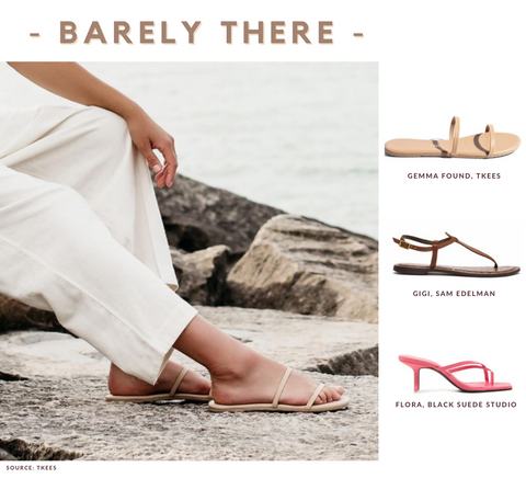 Women's Barely There Sandals