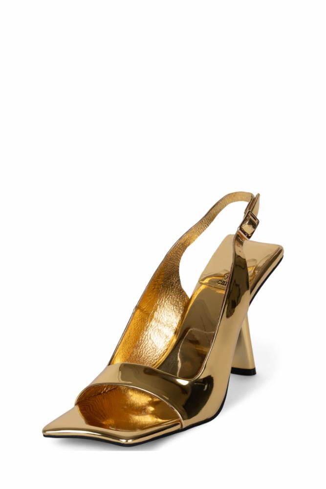 Jeffrey Campbell  Women's Surrealist Gold M