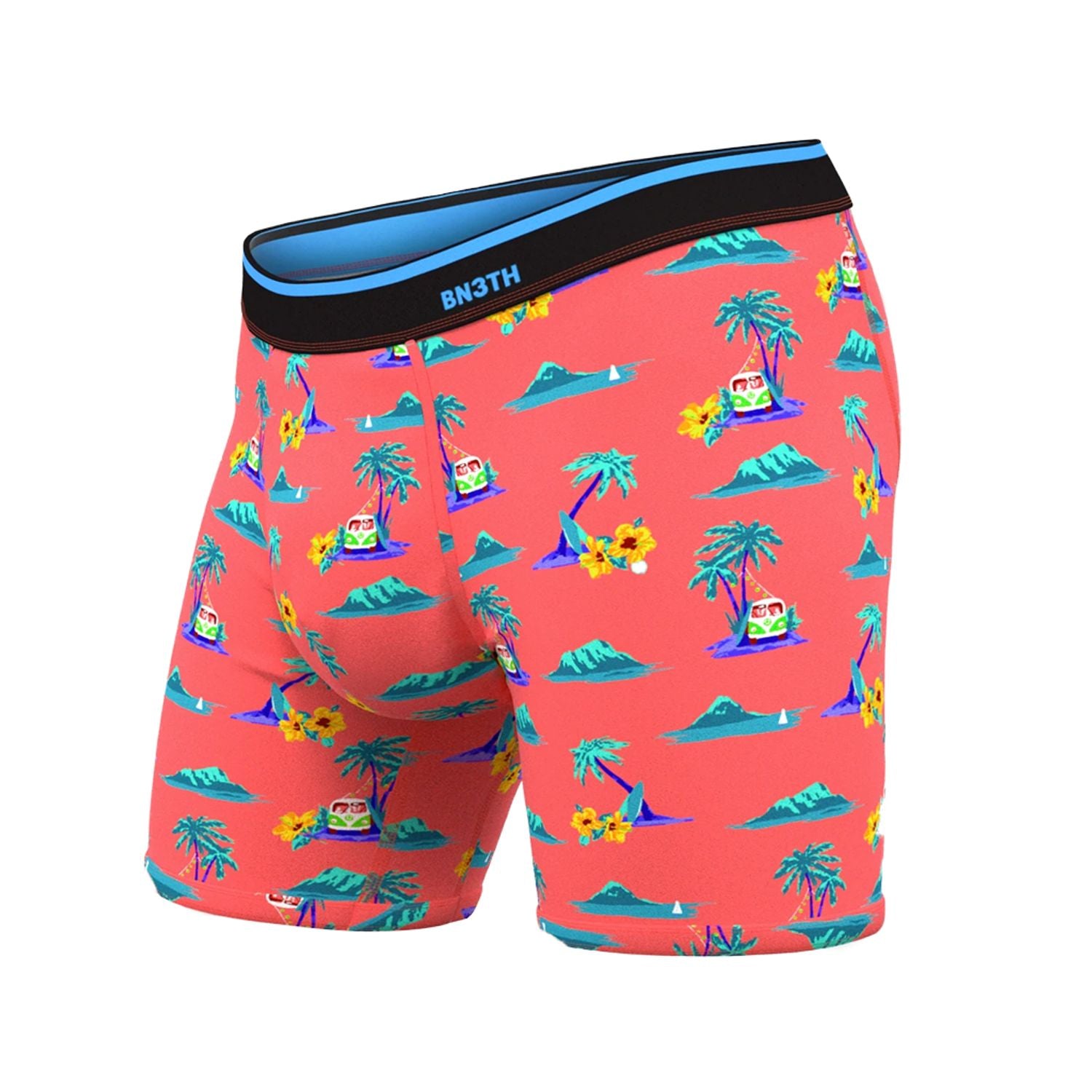 BN3TH Men's Boxer Brief in Aloha Coral