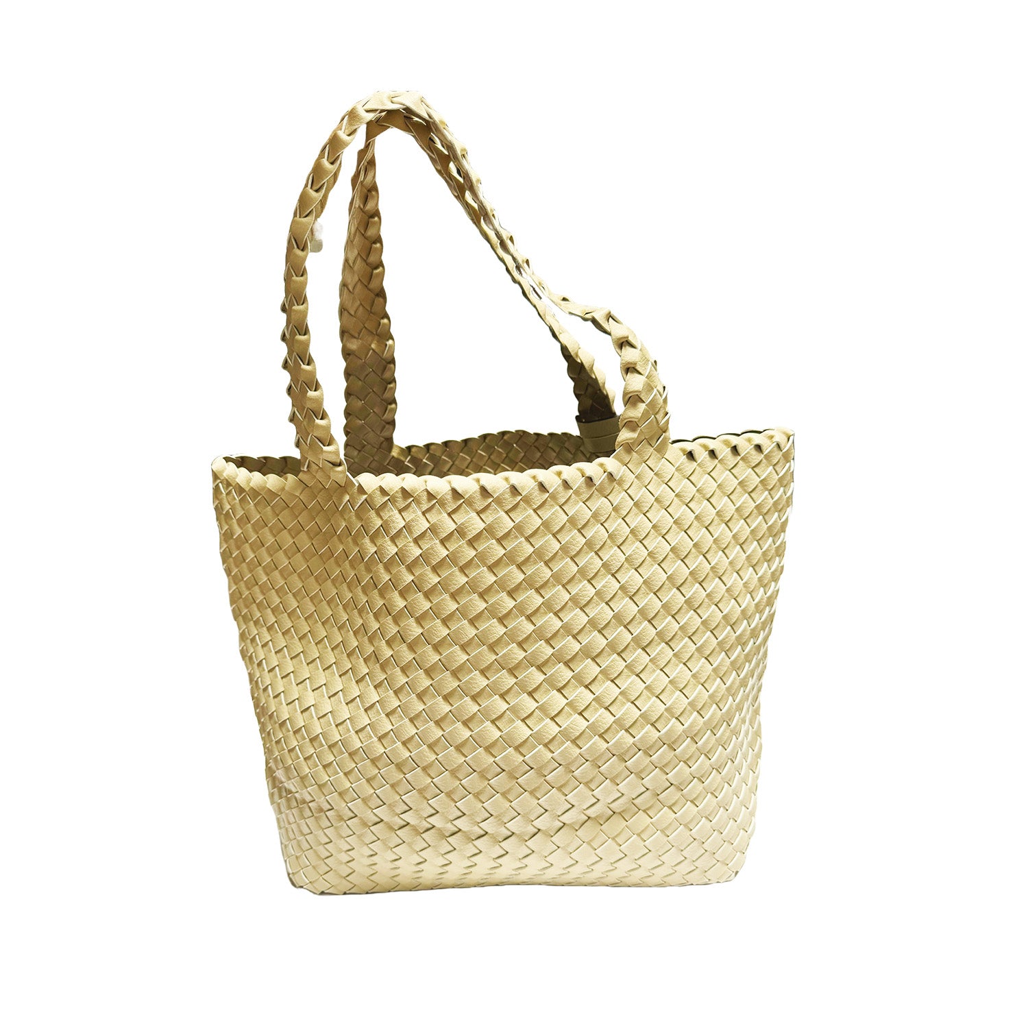 Ilse Jacobsen Tote Bag in Ivory/Platin