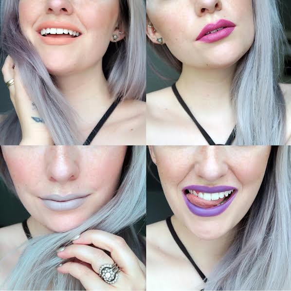 jkissamakeup in life is peachy, mugwort, purple hex & naked witch. Jkissa makeup