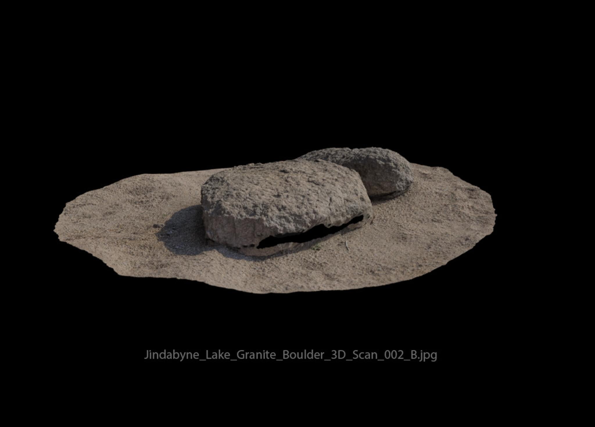 Jindabyne Lake Granite Boulders