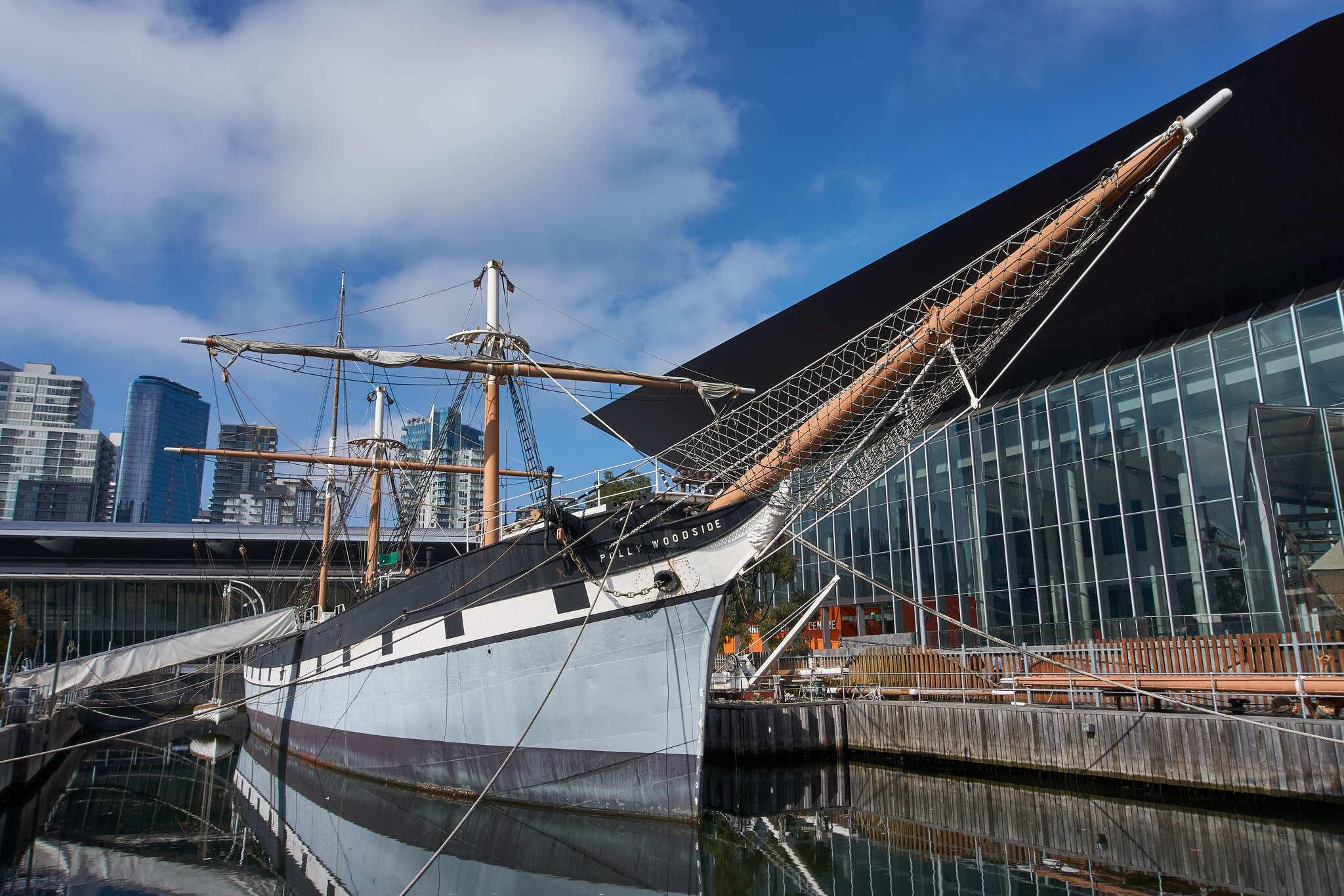  Iron-Hulled Sailing Ship