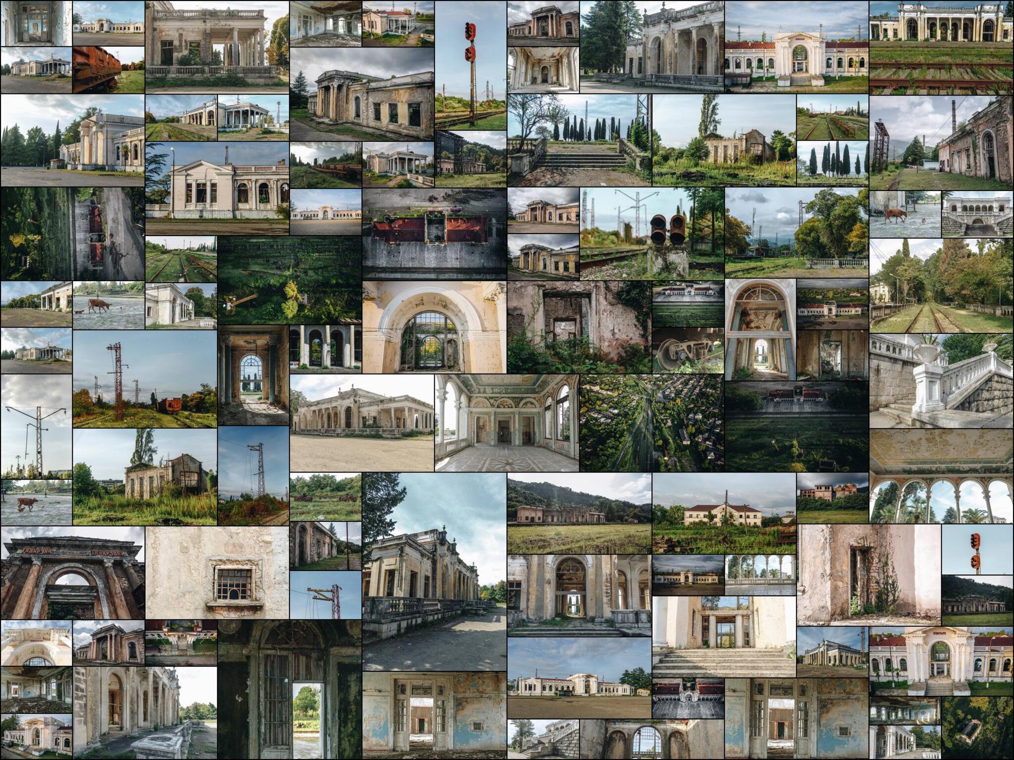 Abandoned Soviet Railway Stations