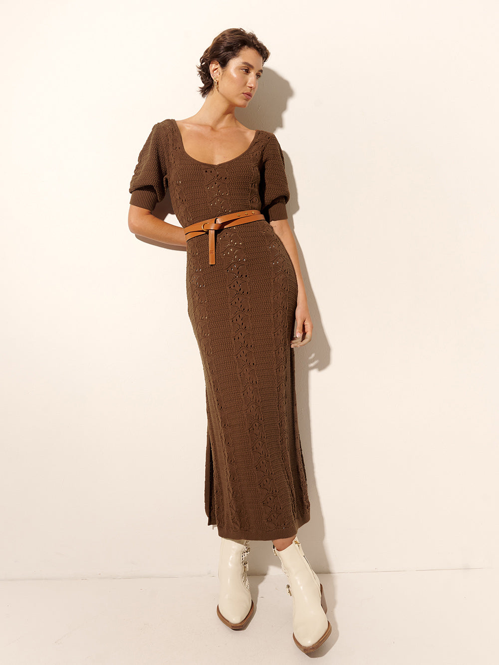 Helena Knit Midi Dress