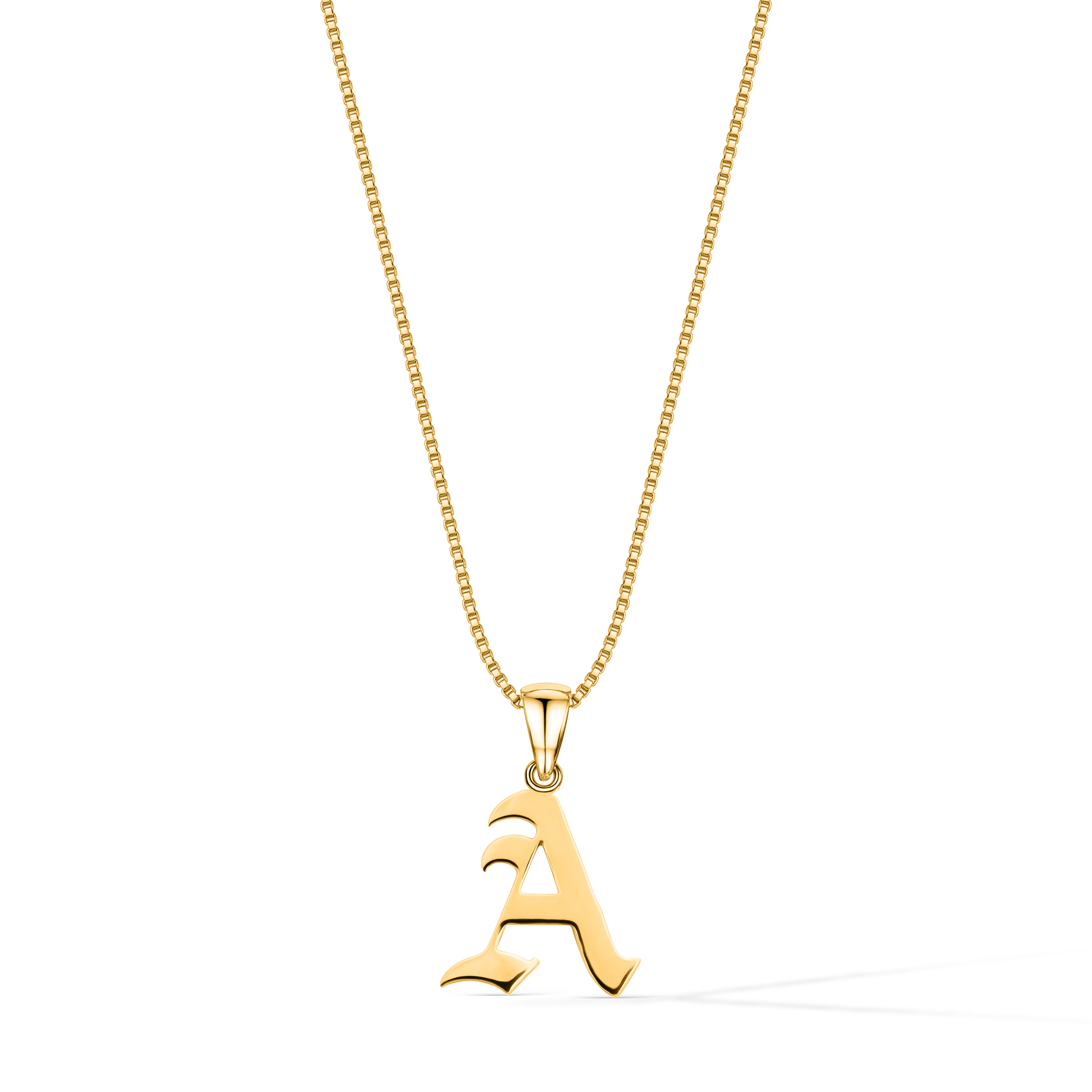 Gothic Initial Necklace - Vivamacity product image