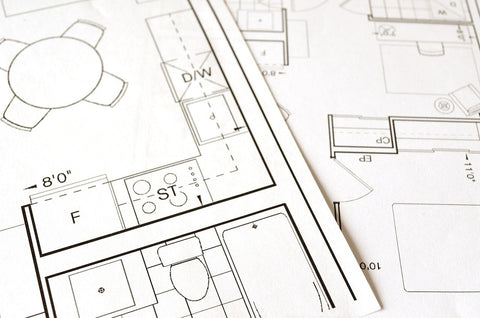 Kitchen floor plan/blueprint 