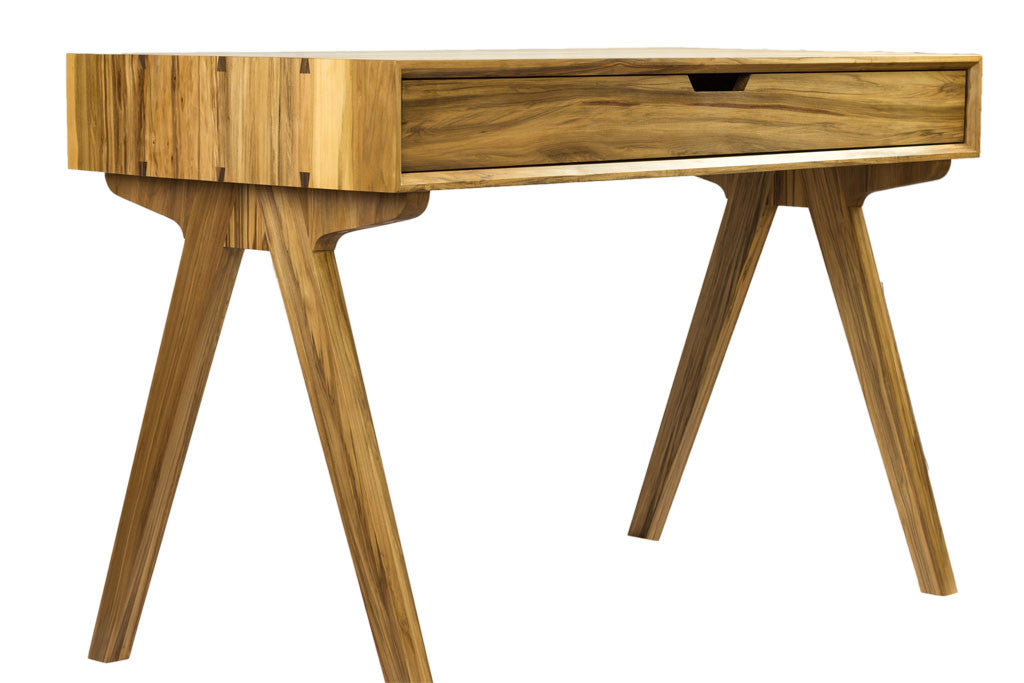 Handmade Beautiful Solid Wood Desk Open Door Furniture